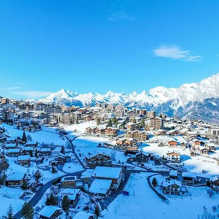 Daire Swiss Alps View Aiglon H2 By Interhome *